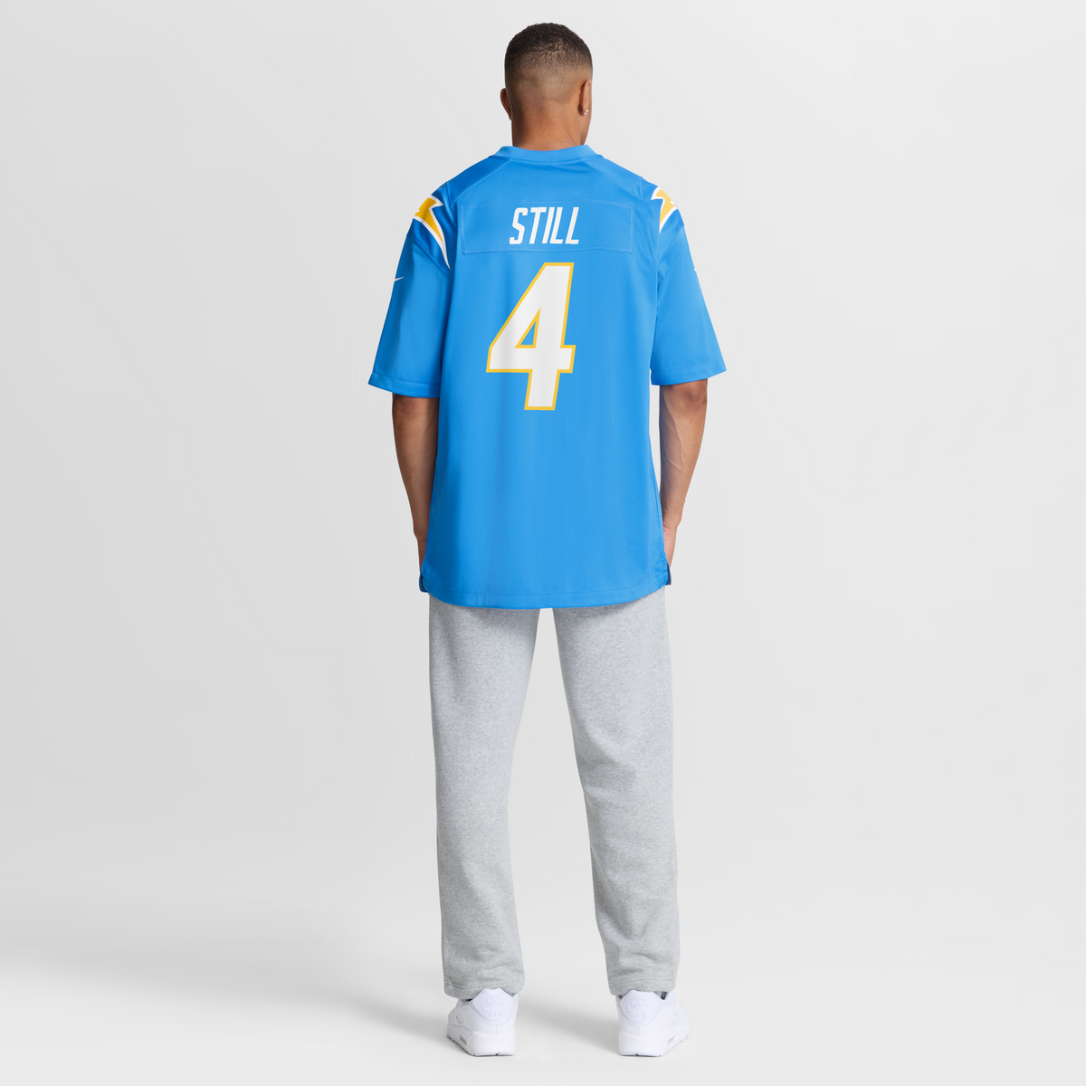 Los Angeles Chargers Tarheeb Still Powder Blue Team Game Jersey
