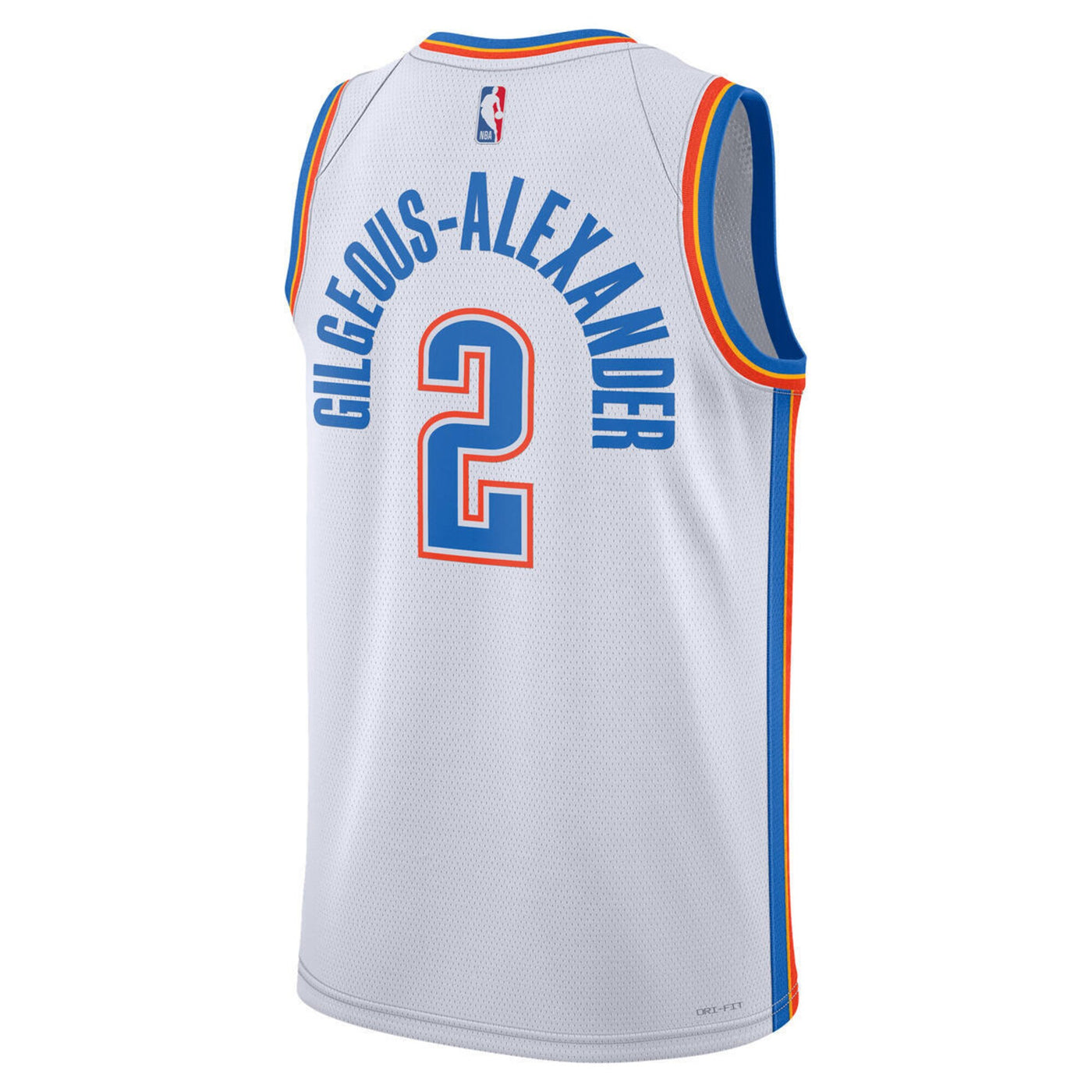 Oklahoma City Thunder Nike Association Swingman Jersey - Gilgeous-Alexander
