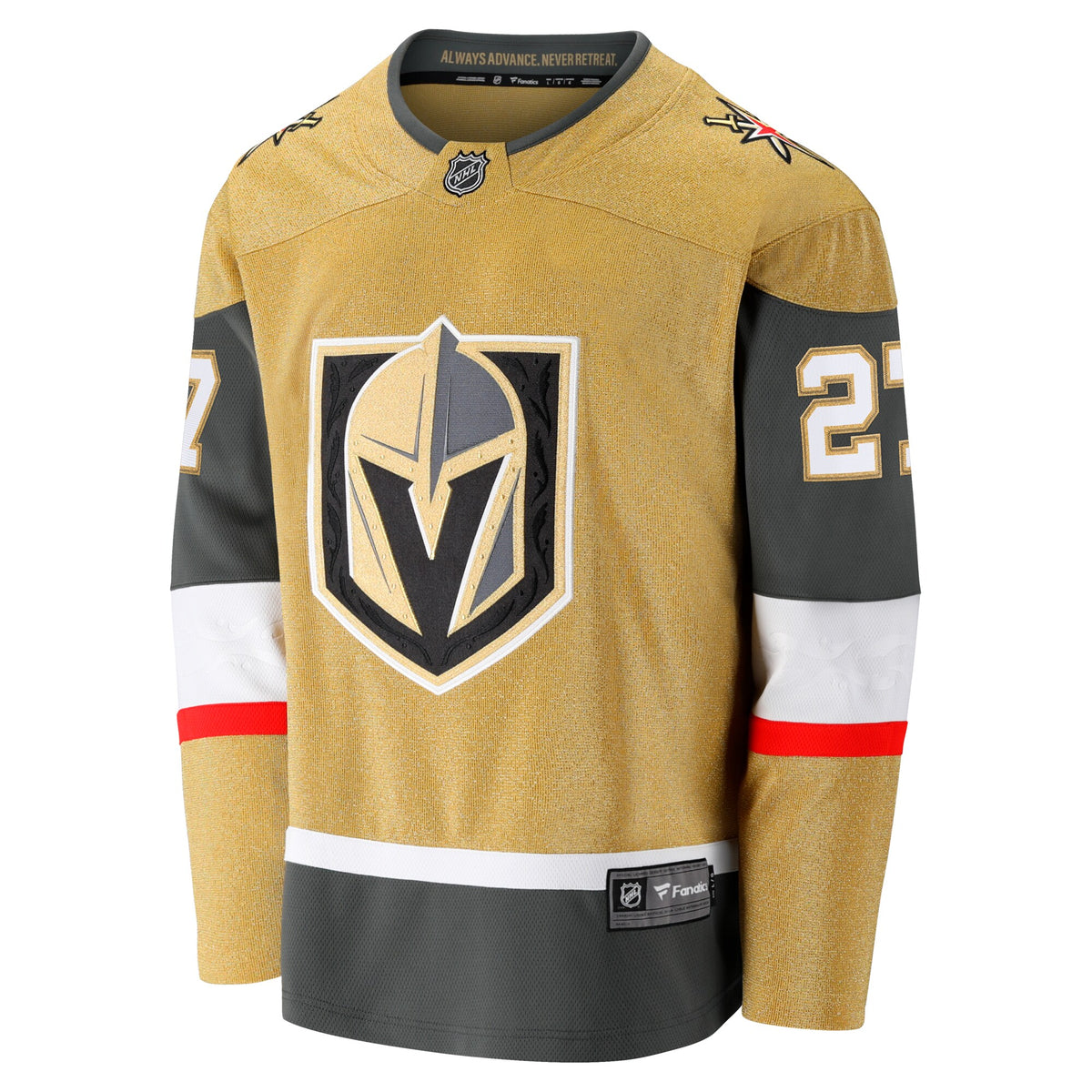 Vegas Golden Knights Shea Theodore Fanatics Gold Home Breakaway Jersey
