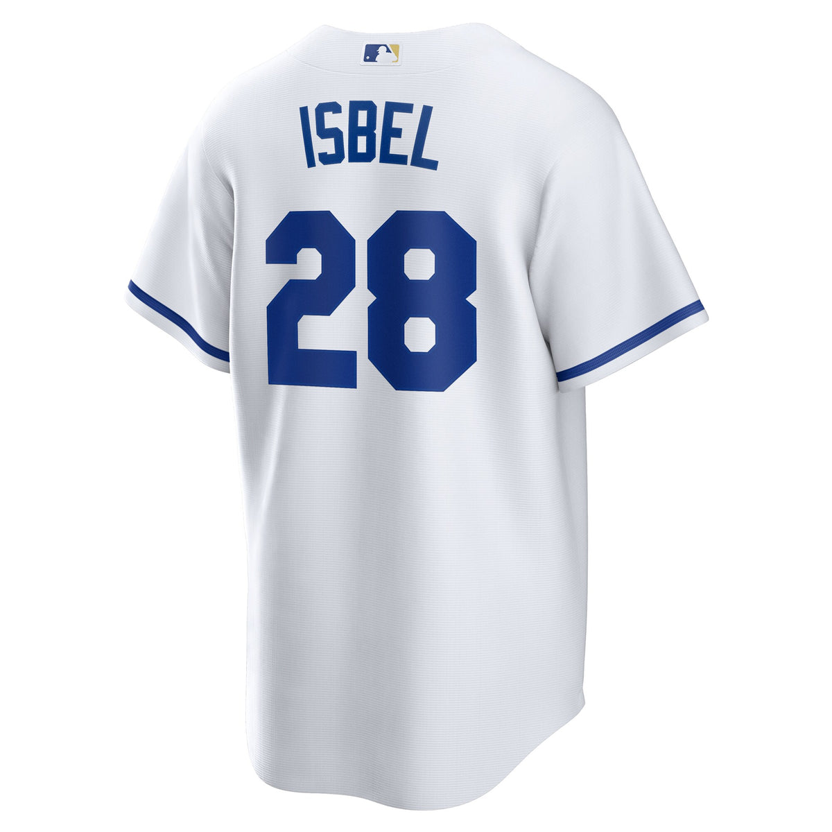 Kansas City Royals Kyle Isbel White Home Replica Jersey