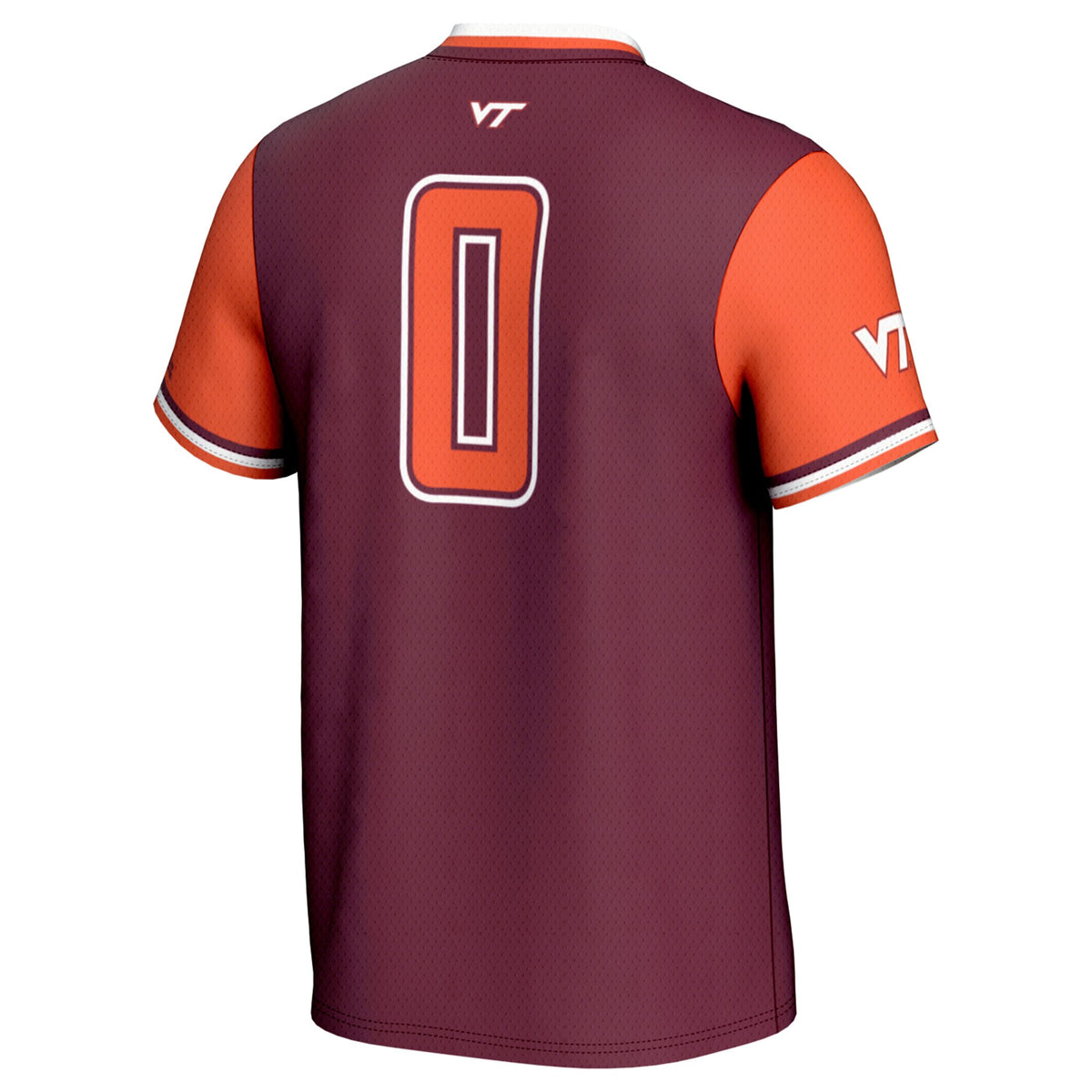 #0 Virginia Tech Hokies GameDay Greats Softball Fashion Jersey - Maroon