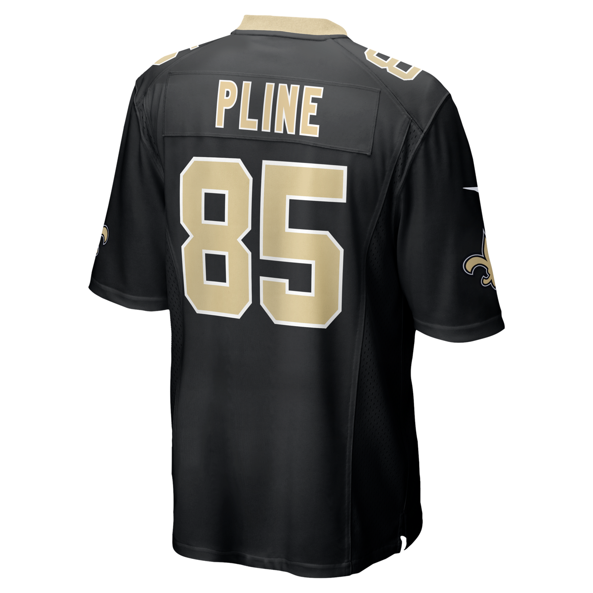 New Orleans Saints Mason Pline Black Team Game Jersey