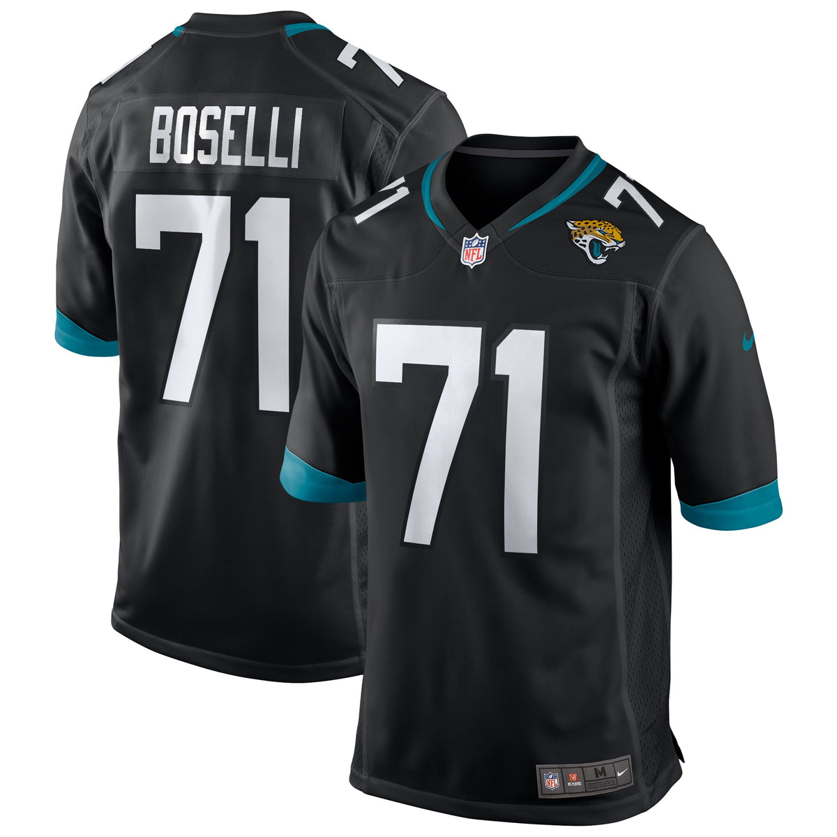 Jacksonville Jaguars Tony Boselli Black Retired Player Alternate Game Jersey