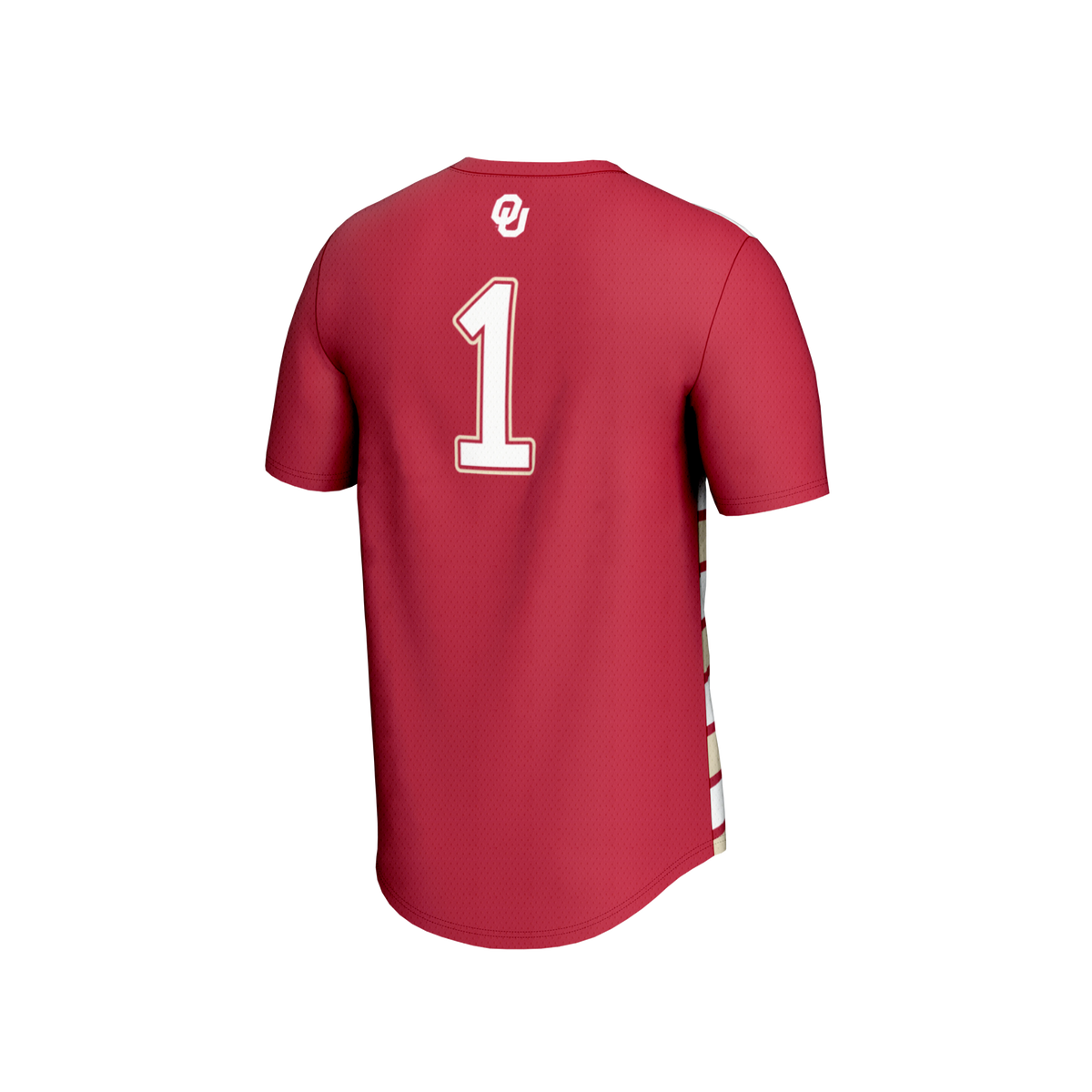 #1 Oklahoma Sooners GameDay Greats Lightweight Soccer Fashion Jersey - Crimson