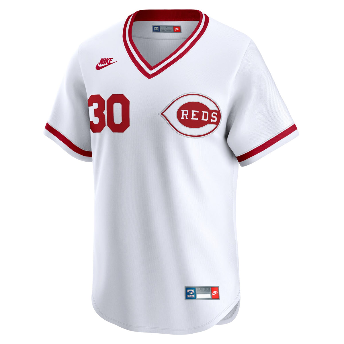 Cincinnati Reds Ken Griffey White Throwback Cooperstown Collection Limited Jersey