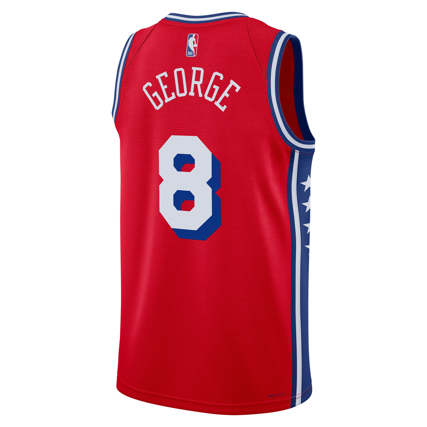 Philadelphia 76ers Jordan Brand Statement Edition Swingman Jersey - Red - Paul George
