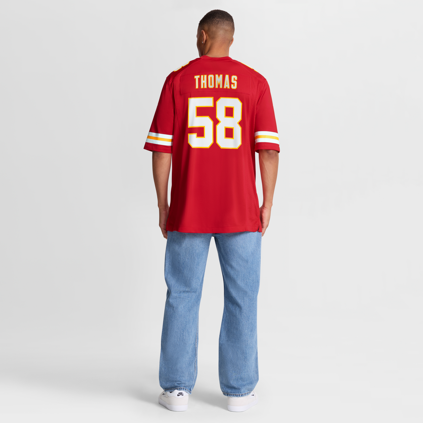 Kansas City Chiefs Derrick Thomas Nike Red Game Retired Player Jersey