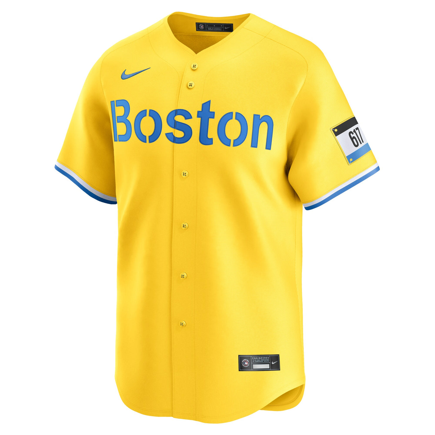 Boston Red Sox Jarren Duran Nike Gold Alternate Limited Jersey