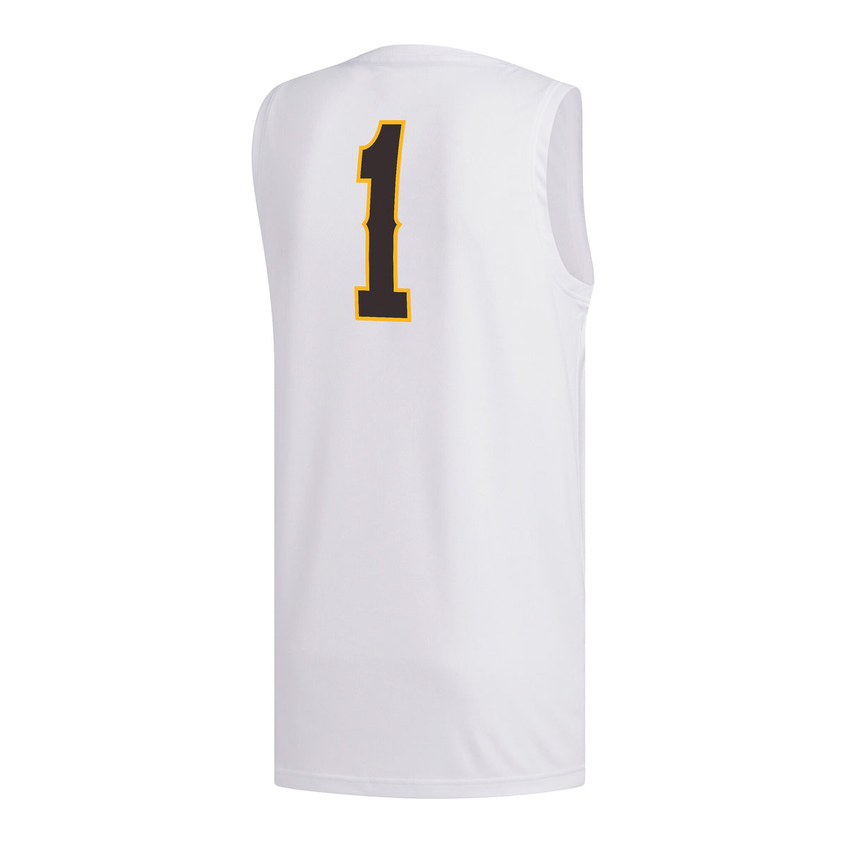 #1 Wyoming Cowboys Replica Basketball Jersey - White