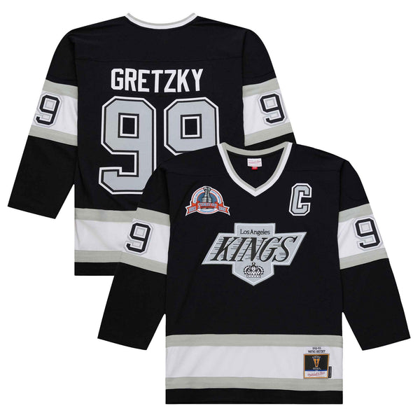 Los Angeles Kings Wayne Gretzky Black 1992-93 Power Play Jersey