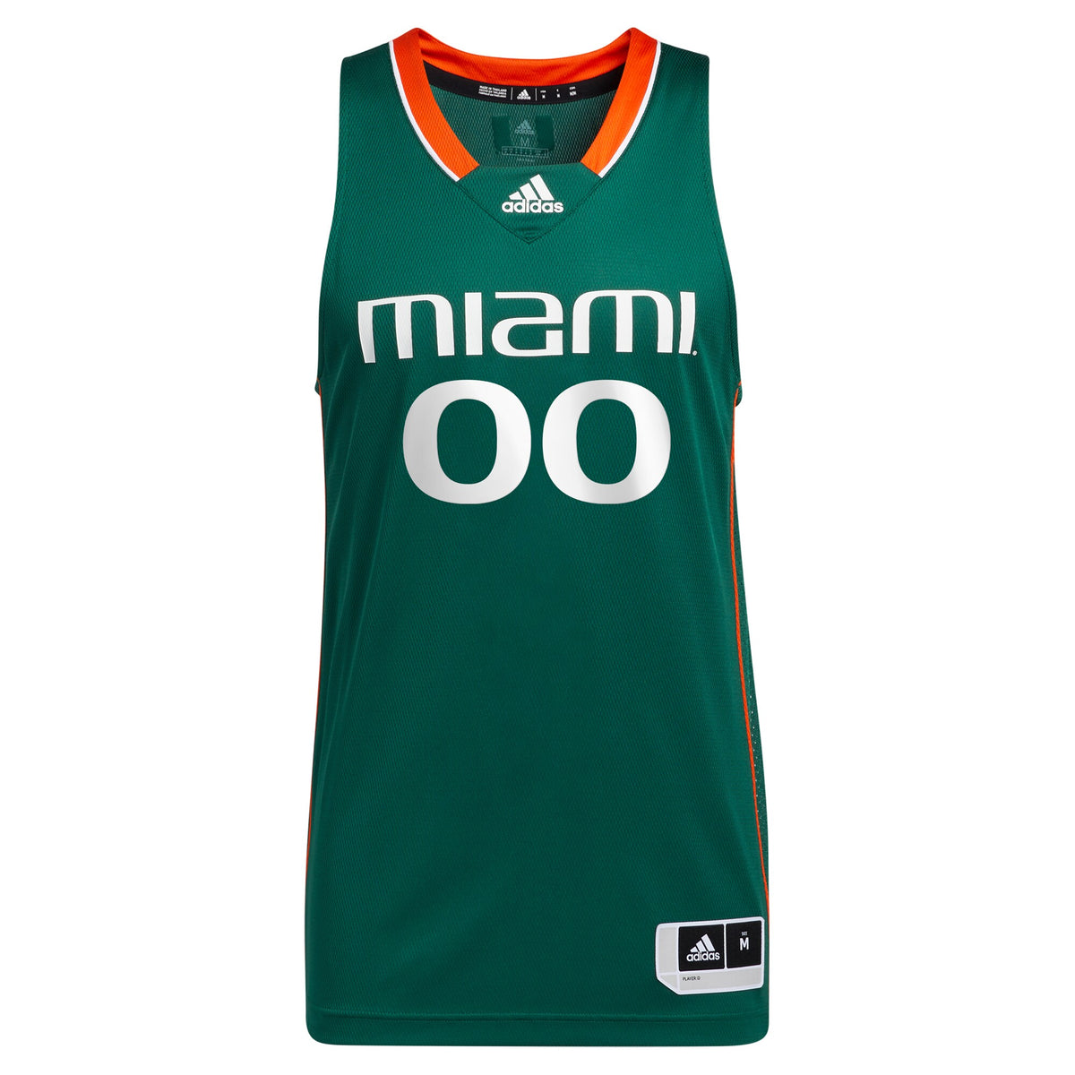 Miami Hurricanes Custom Alternate Basketball Jersey - Green