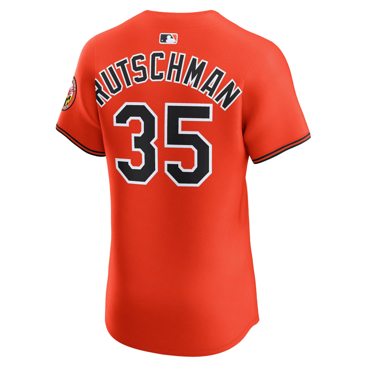 Baltimore Orioles Adley Rutschman Orange Alternate 2 Elite Jersey