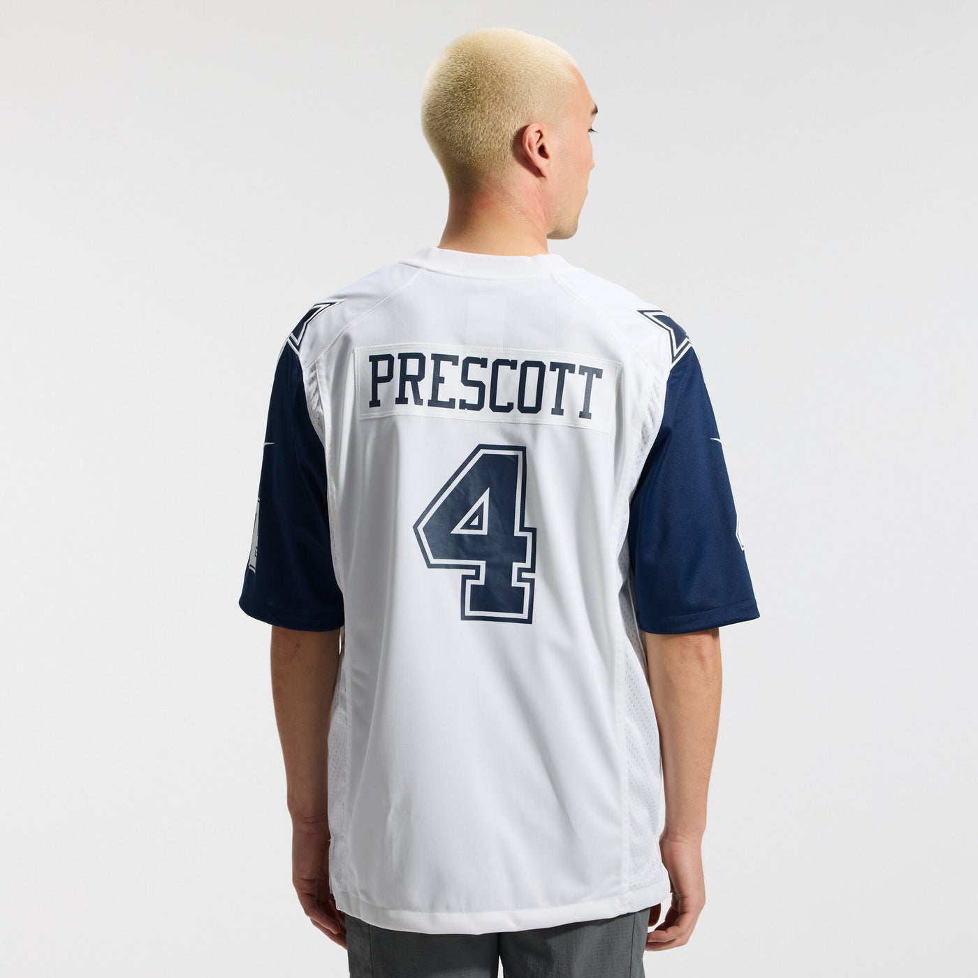 Dallas Cowboys Dak Prescott Nike White Alternate Game Team Jersey