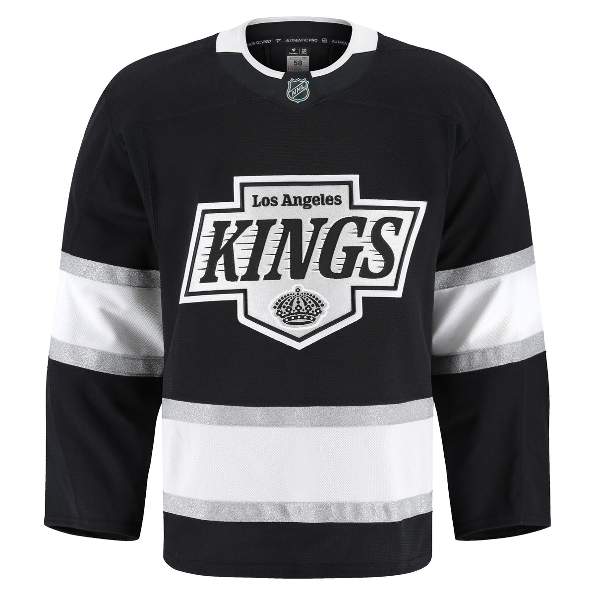 Los Angeles Kings Fanatics Black Home Authentic Pro Jersey