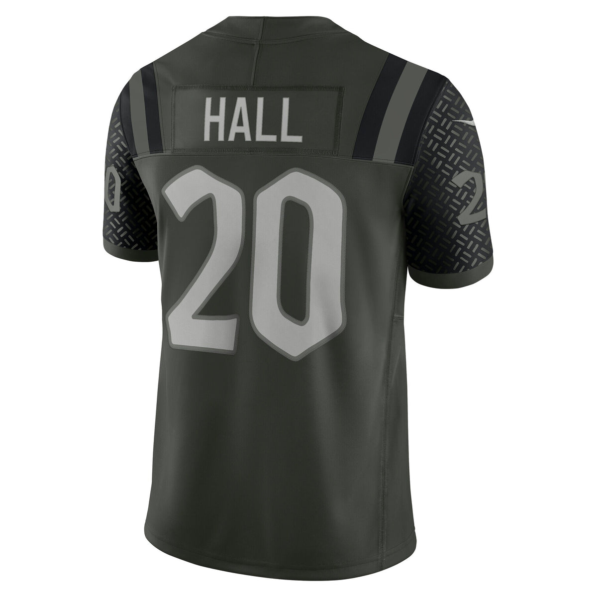 New York Jets Breece Hall Gotham Green 2025 Rivalries Collection Stitched Limited Jersey