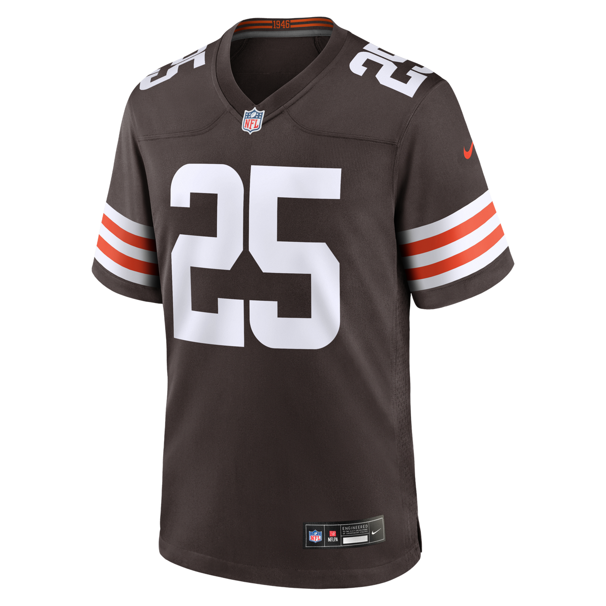 Cleveland Browns Andre Szmyt Brown Team Game Jersey