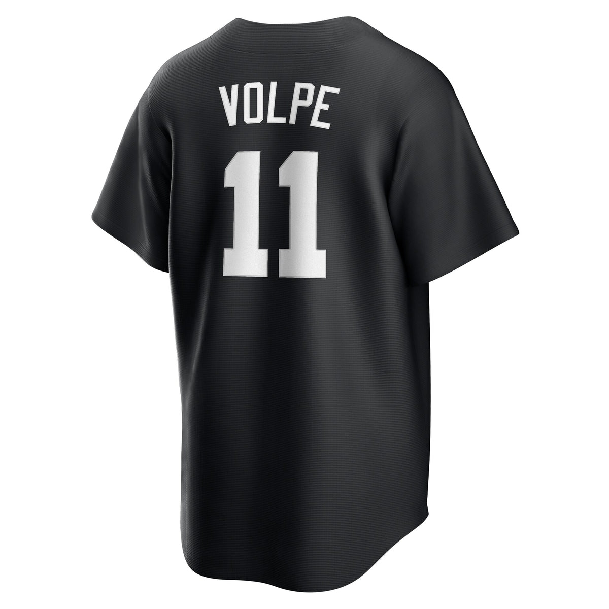 New York Yankees Anthony Volpe Black Fashion Replica Player Jersey