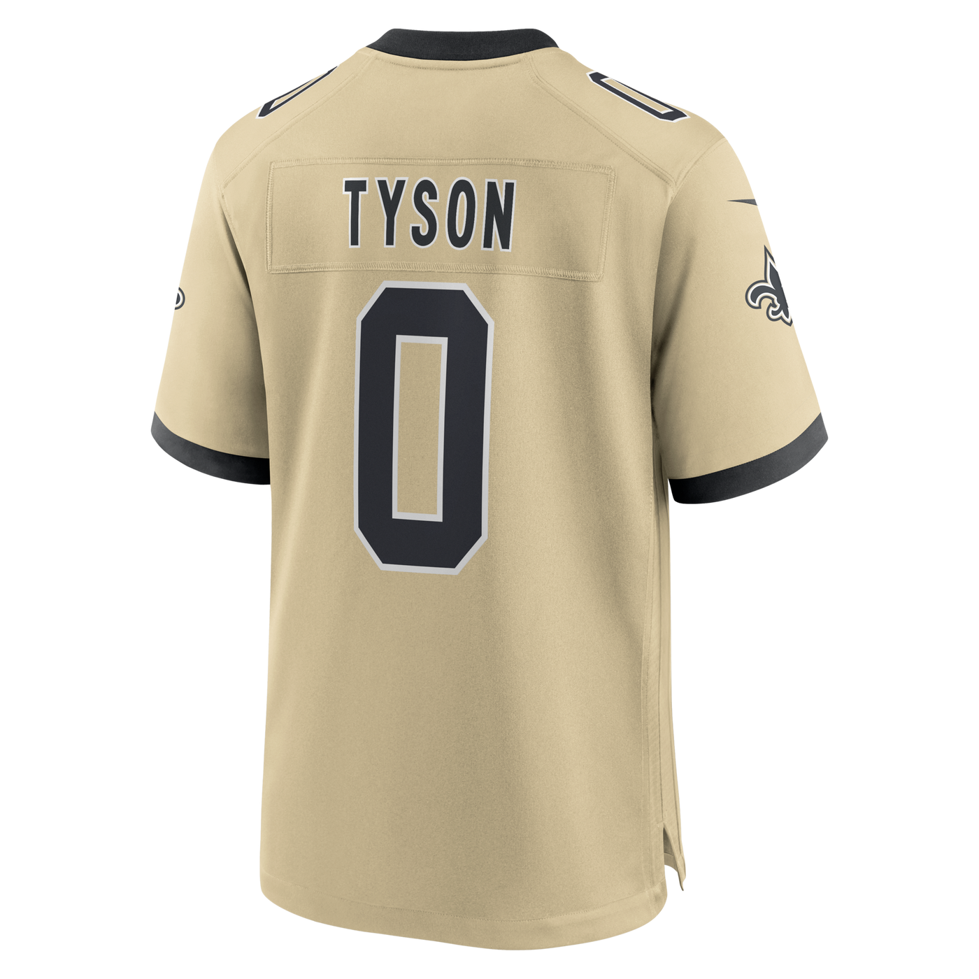 New Orleans Saints Jordyn Tyson Nike Gold 2026 NFL Draft First Round Pick No. 8 Alternate Game Jersey