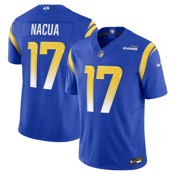 Los Angeles Rams Puka Nacua Nike Royal Vapor F.U.S.E. Limited Jersey