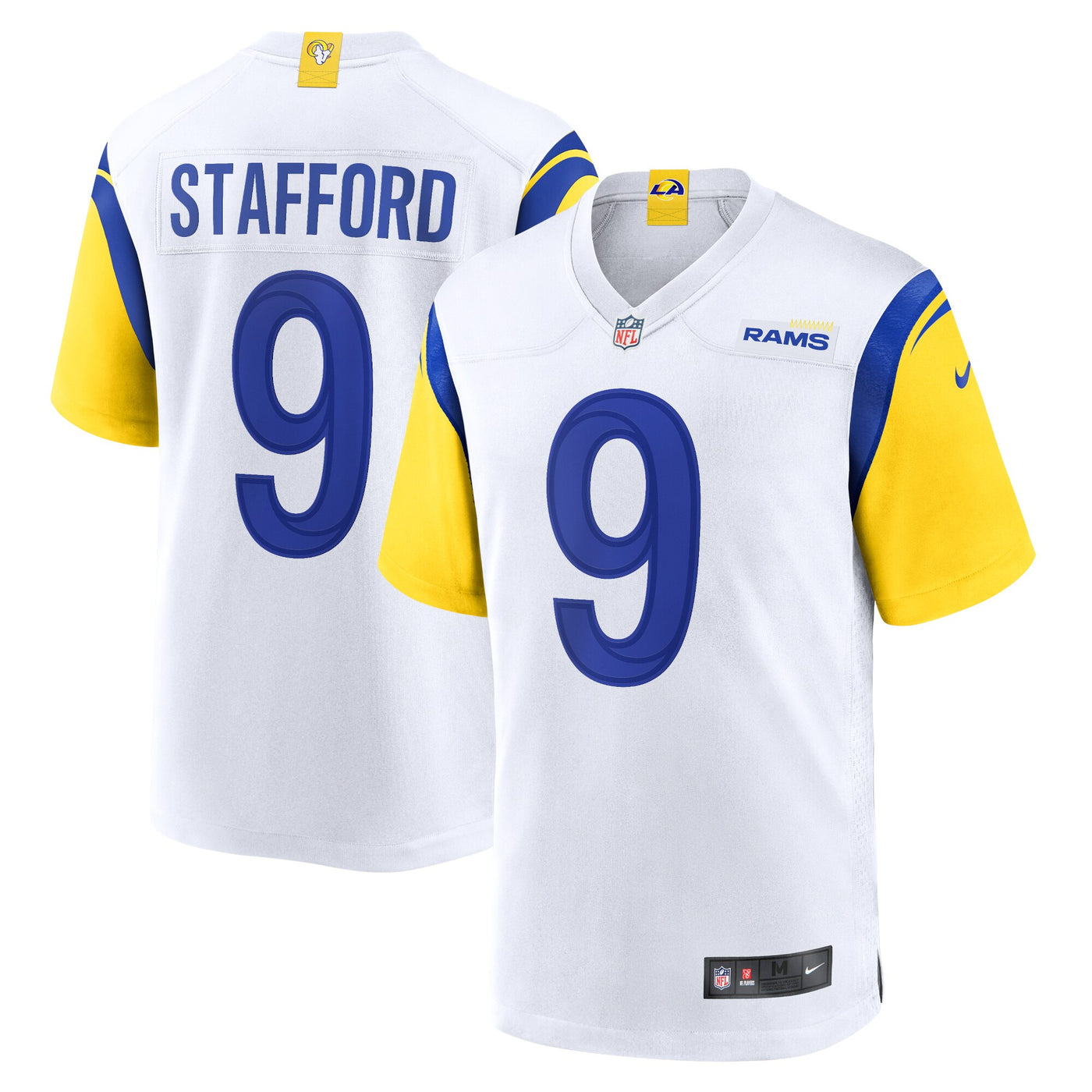 Los Angeles Rams Matthew Stafford Nike White Alternate Game Jersey