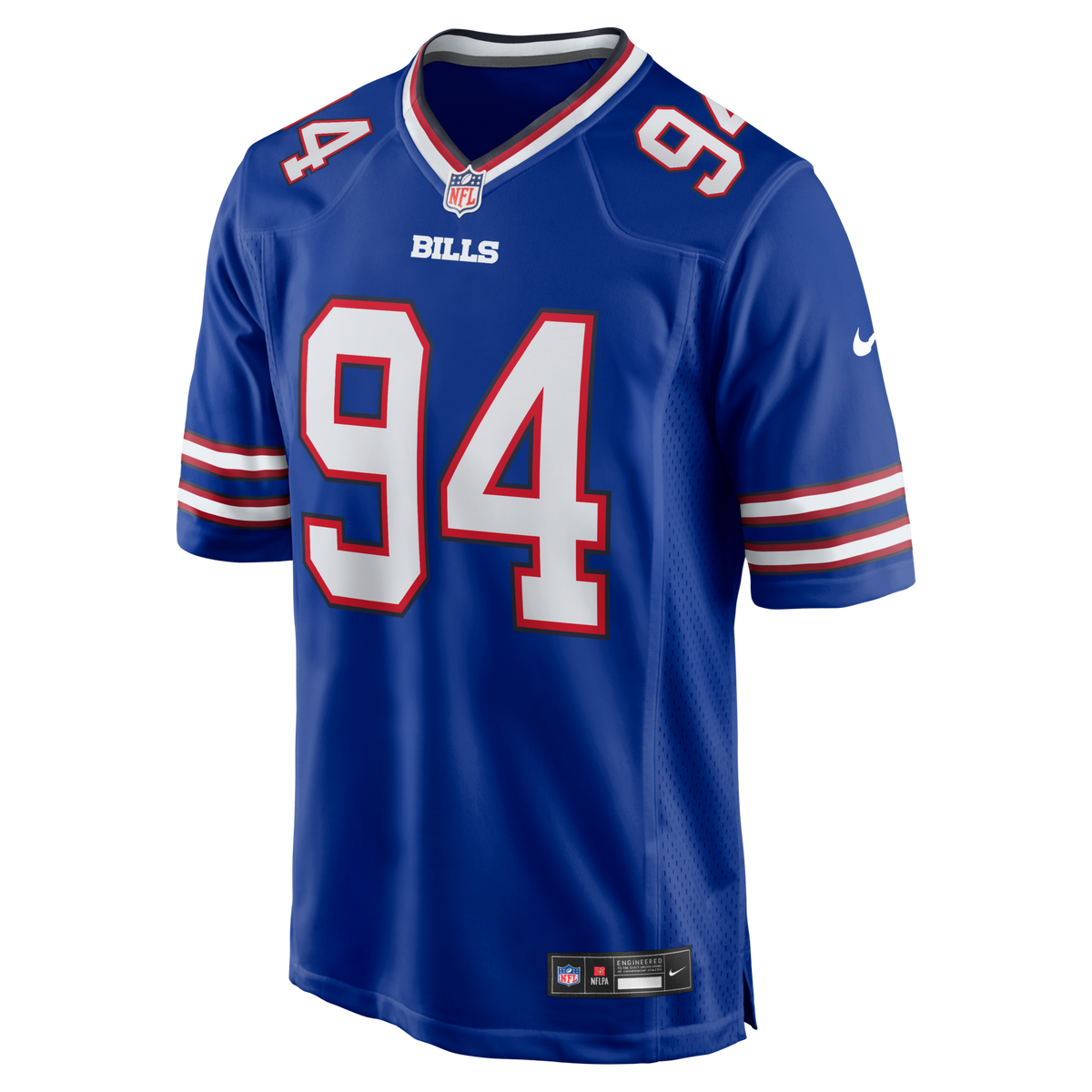 Buffalo Bills Landon Jackson Royal Team Game Jersey