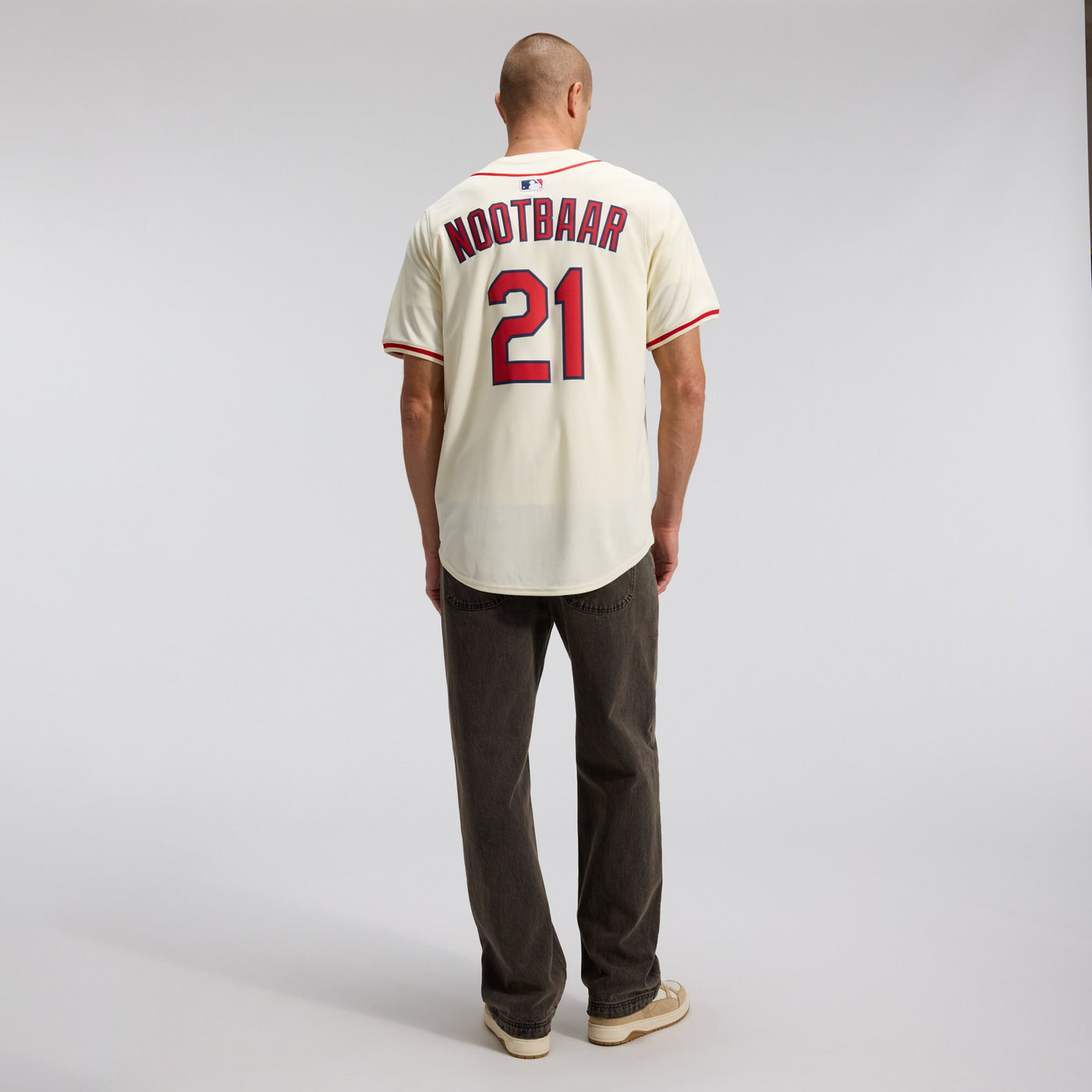 St. Louis Cardinals Lars Nootbaar Nike Cream Alternate 2 Limited Jersey