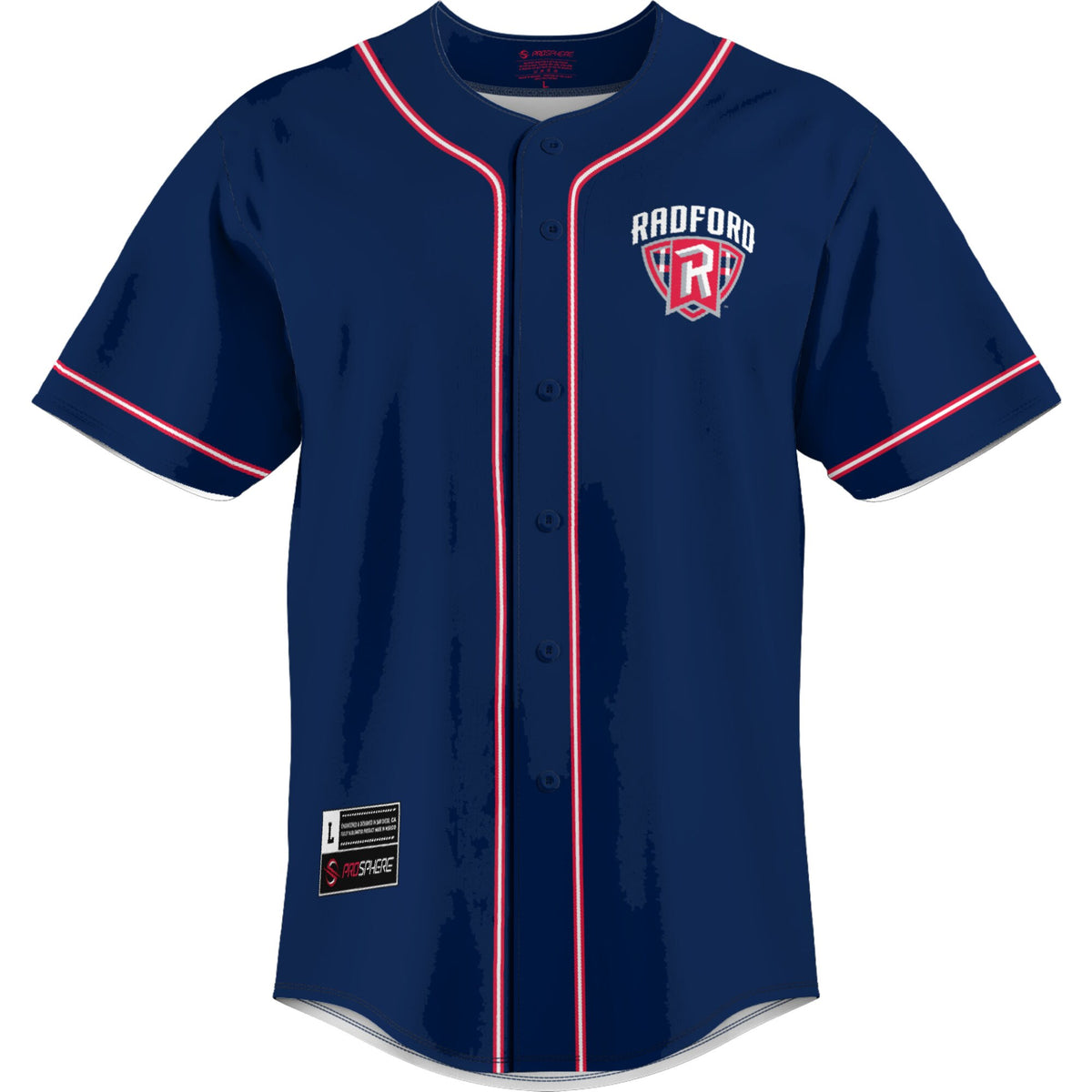 Radford Highlanders GameDay Greats Lightweight Baseball Jersey - Navy