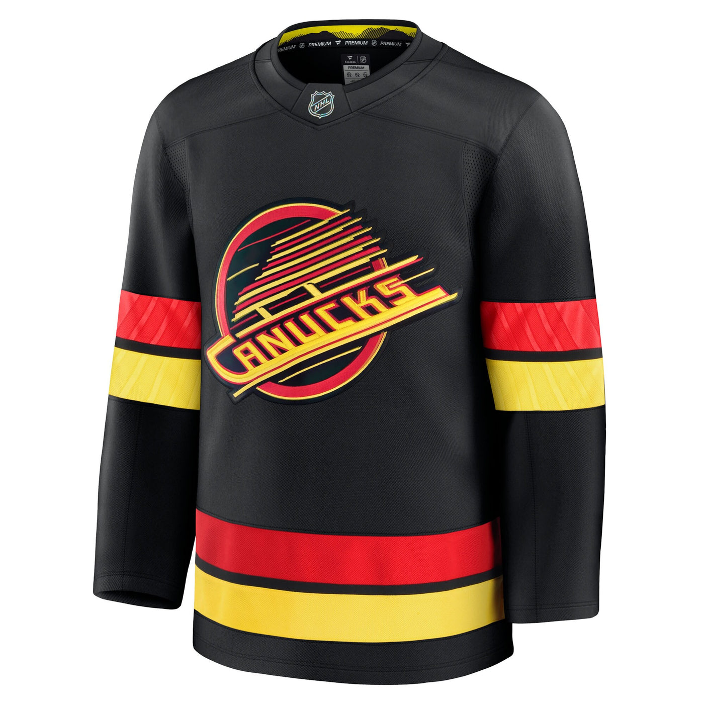 Vancouver Canucks Fanatics Black Alternate Premium Jersey