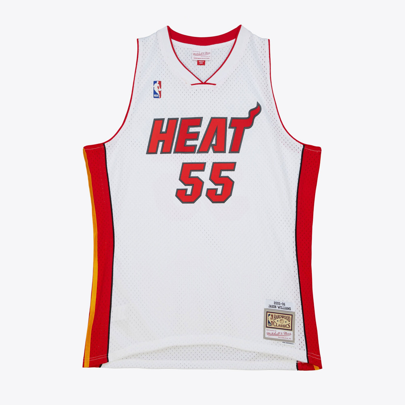 Miami Heat Mitchell & Ness Jason Williams 2005 Authentic Jersey - White