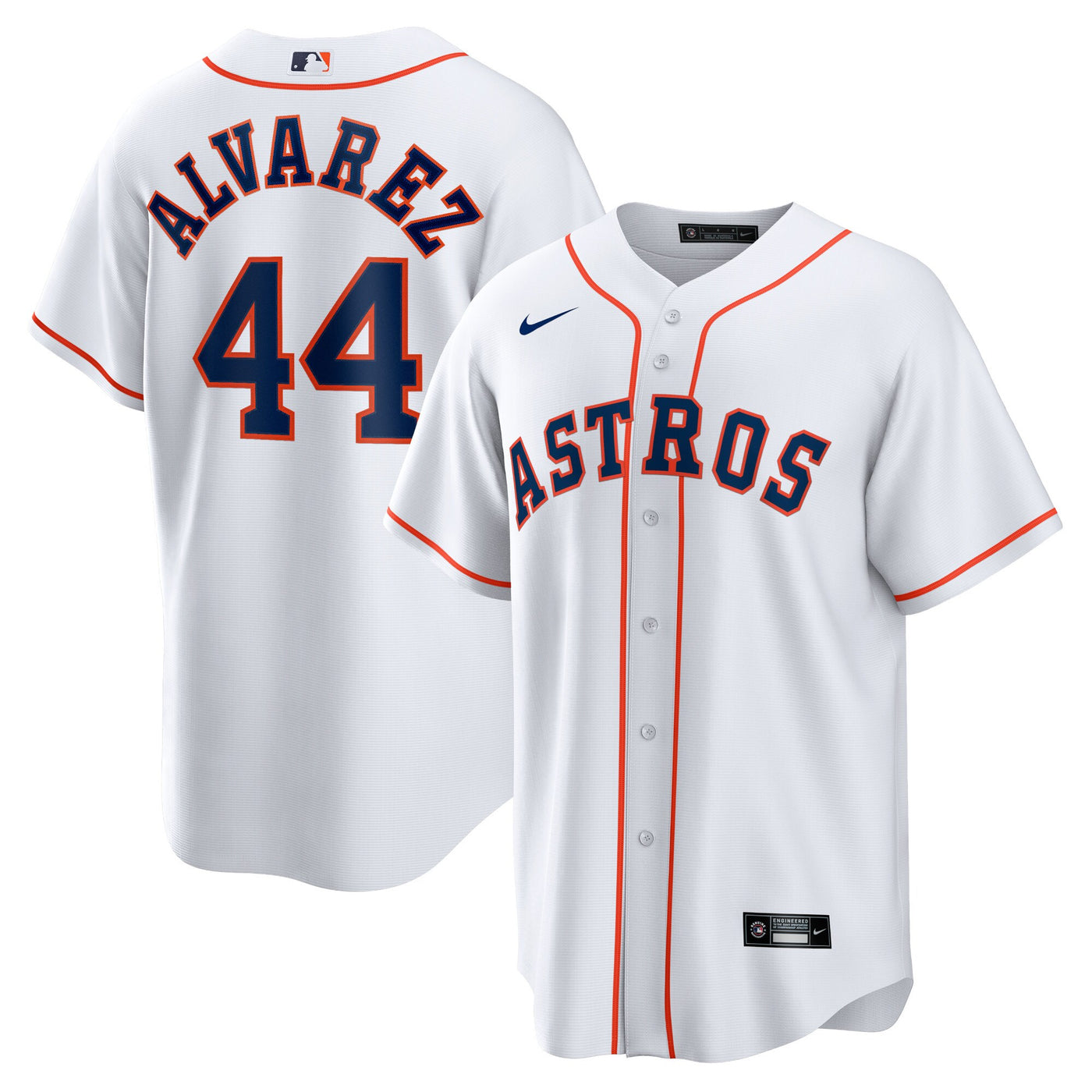 Houston Astros Yordan Álvarez Nike White Home Replica Player Jersey