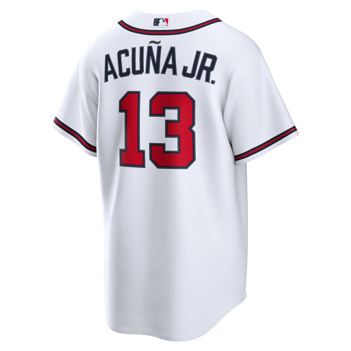 Atlanta Braves Ronald Acuña Jr. White Home Replica Jersey