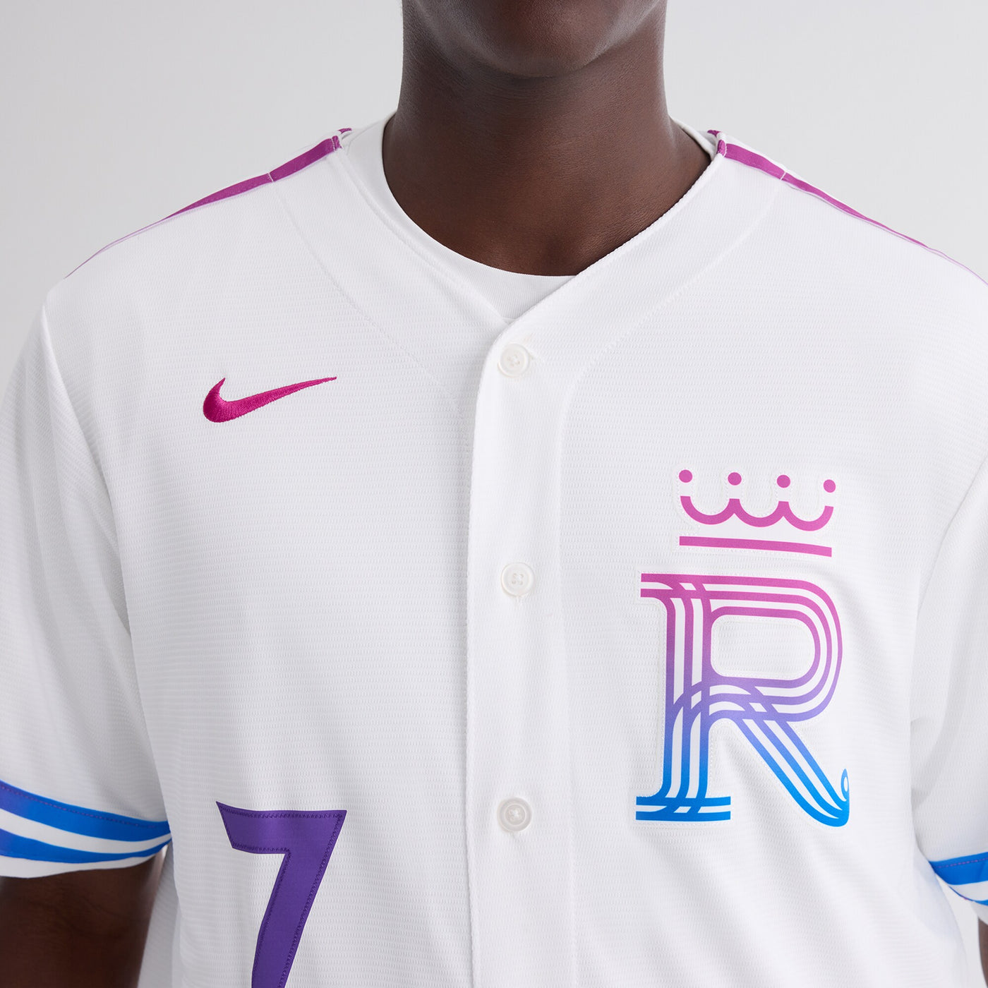 Kansas City Royals Bobby Witt Jr. Nike White 2026 City Connect Stadium Jersey