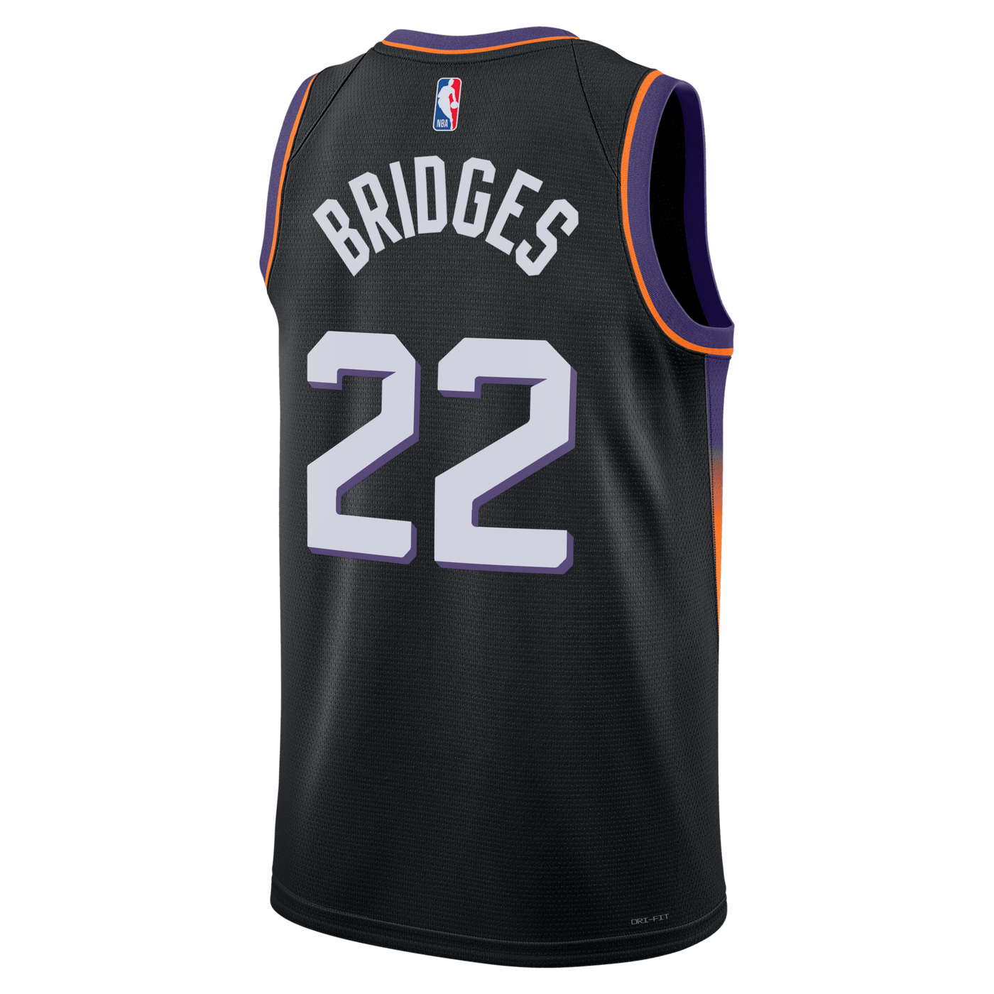 Phoenix Suns Jordan Brand Statement Edition Jersey - Black - Miles Bridges