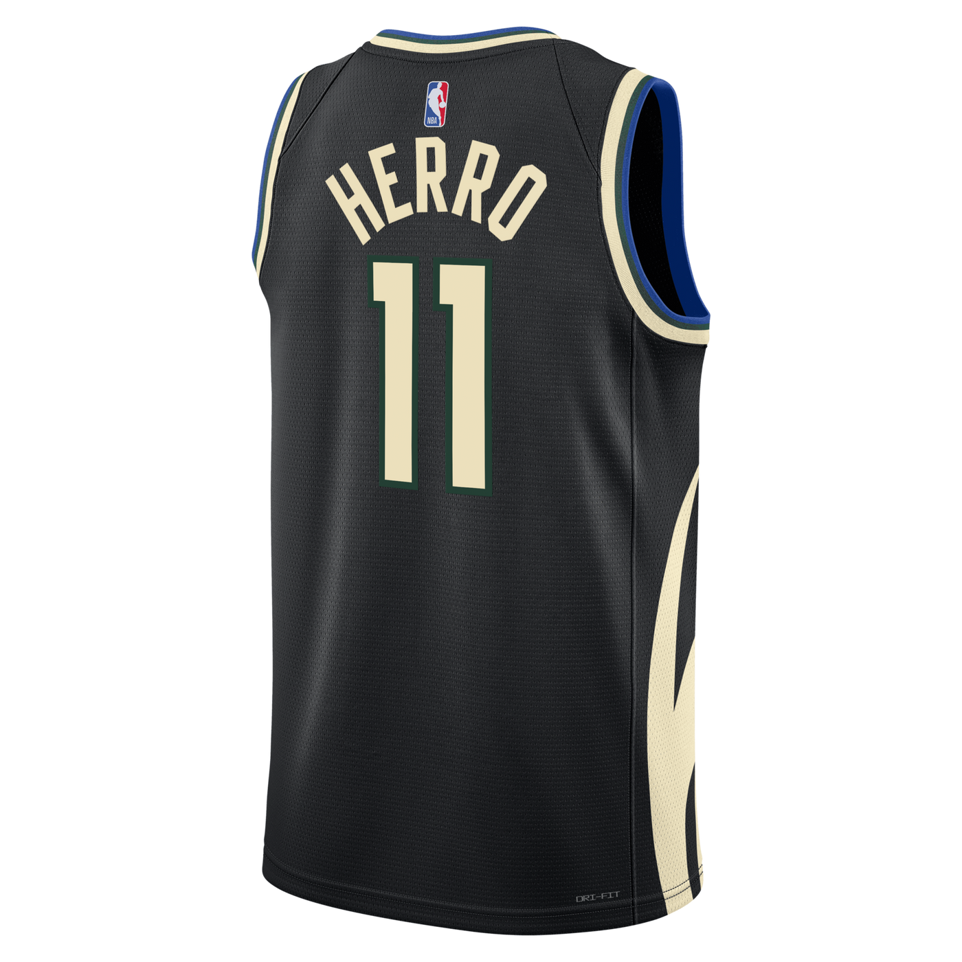 Milwaukee Bucks Jordan Brand Statement Edition Swingman Jersey - Hunter Green - Tyler Herro