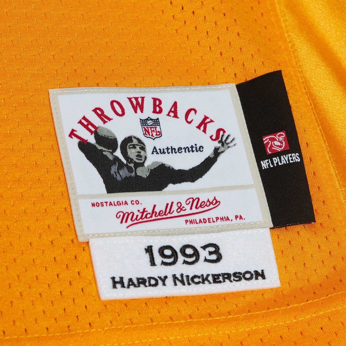 Tampa Bay Buccaneers 1993 Hardy Nickerson Mitchell & Ness Orange Authentic Throwback Retired Player Jersey