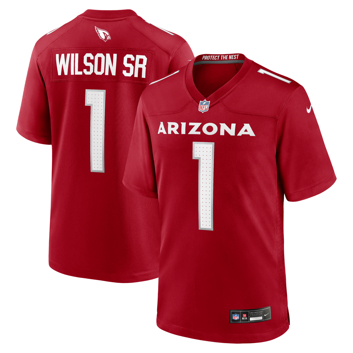 Arizona Cardinals Mack Wilson Cardinal Team Game Jersey