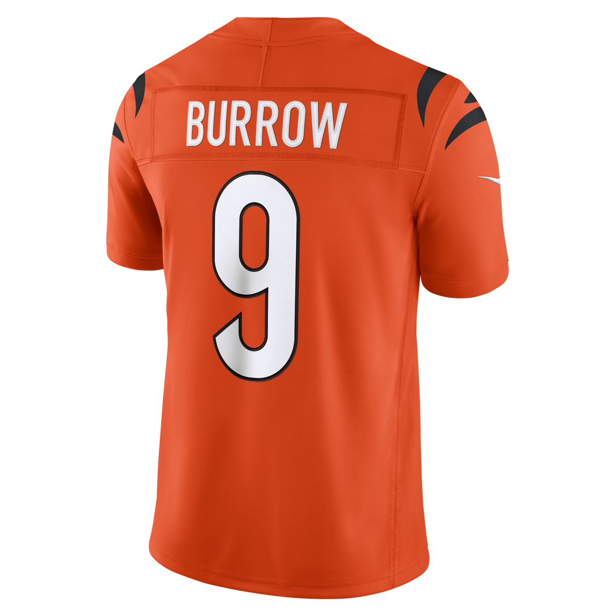 Cincinnati Bengals Joe Burrow Orange Alternate Vapor F.U.S.E. Stitched Limited Jersey