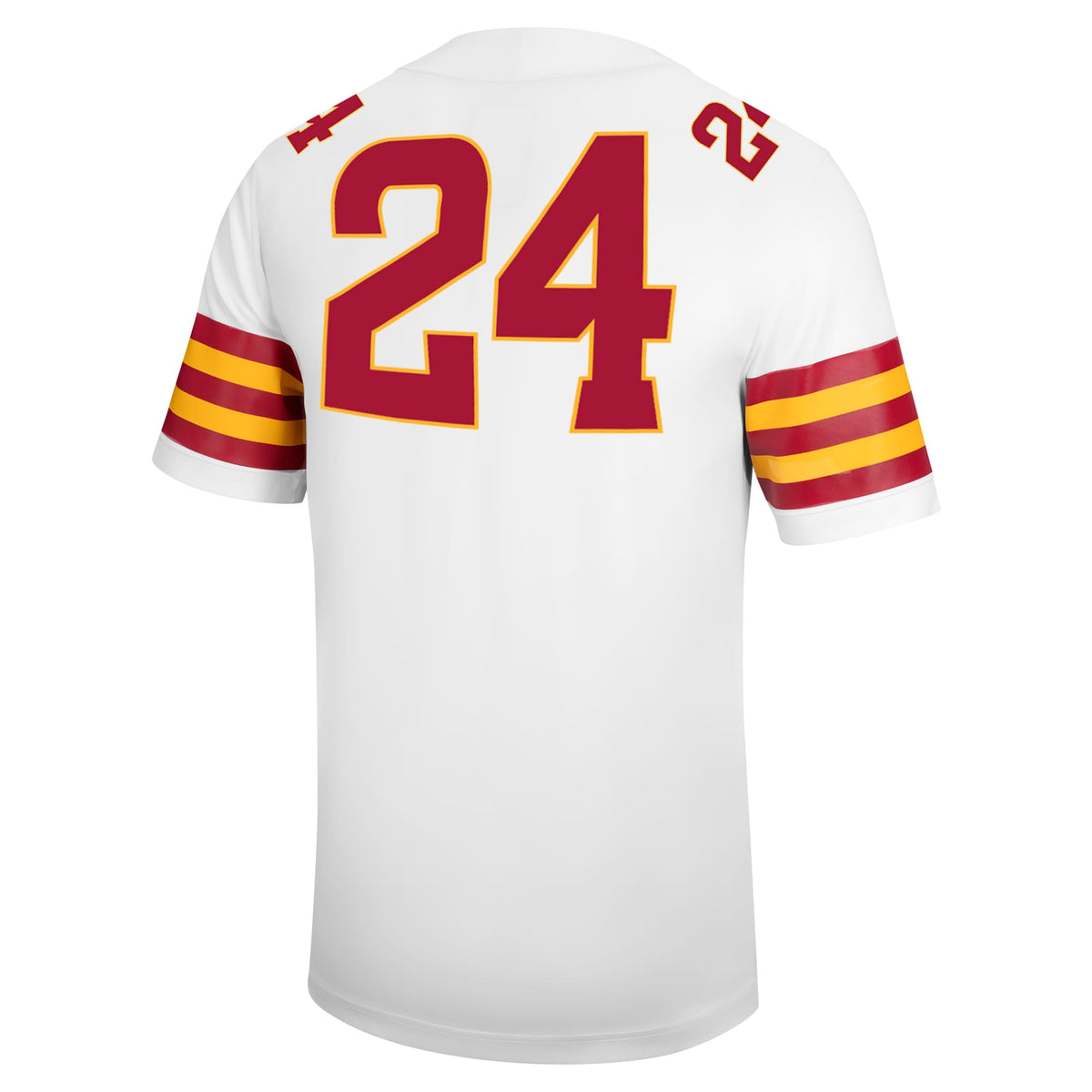#24 Iowa State Cyclones Untouchable Football Jersey – White