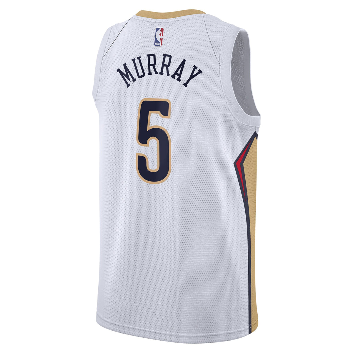 New Orleans Pelicans Association Edition Swingman Jersey - White - Dejounte Murray -