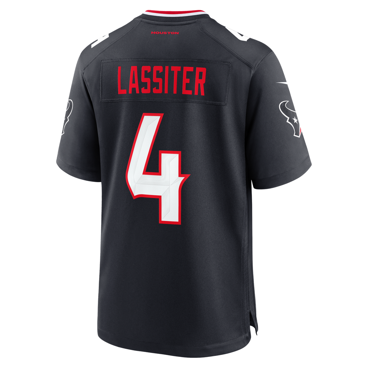 Houston Texans Kamari Lassiter Navy Team Game Jersey