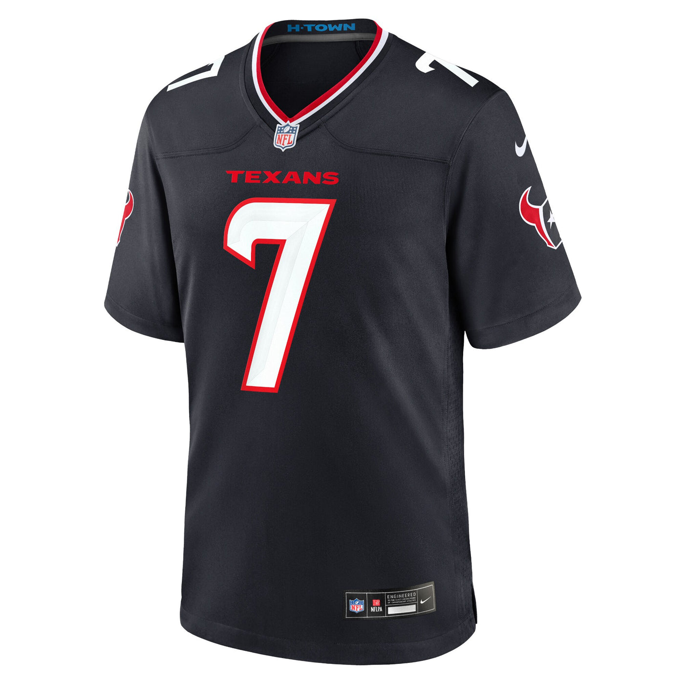 Houston Texans C.J. Stroud Nike Navy Game Jersey