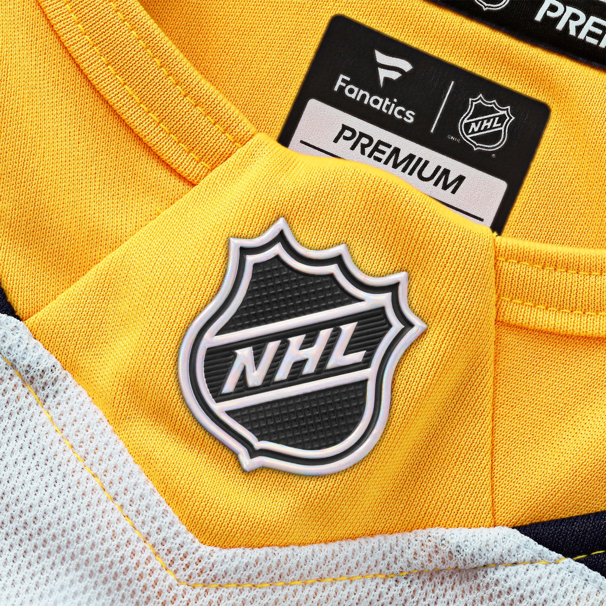 Nashville Predators Fanatics White Away Premium Custom Jersey