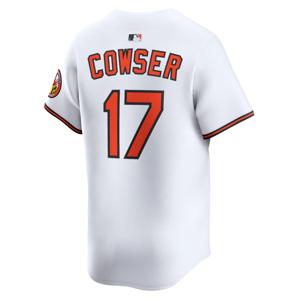 Baltimore Orioles Colton Cowser White Home Limited Player Jersey