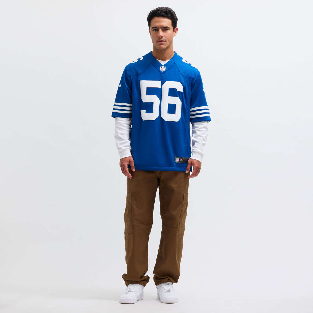 Indianapolis Colts Quenton Nelson Royal Alternate Vapor Limited Jersey