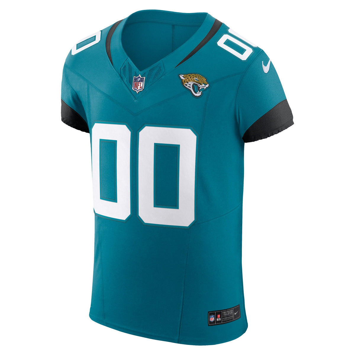 Jacksonville Jaguars Teal Vapor F.U.S.E. Elite Custom Jersey