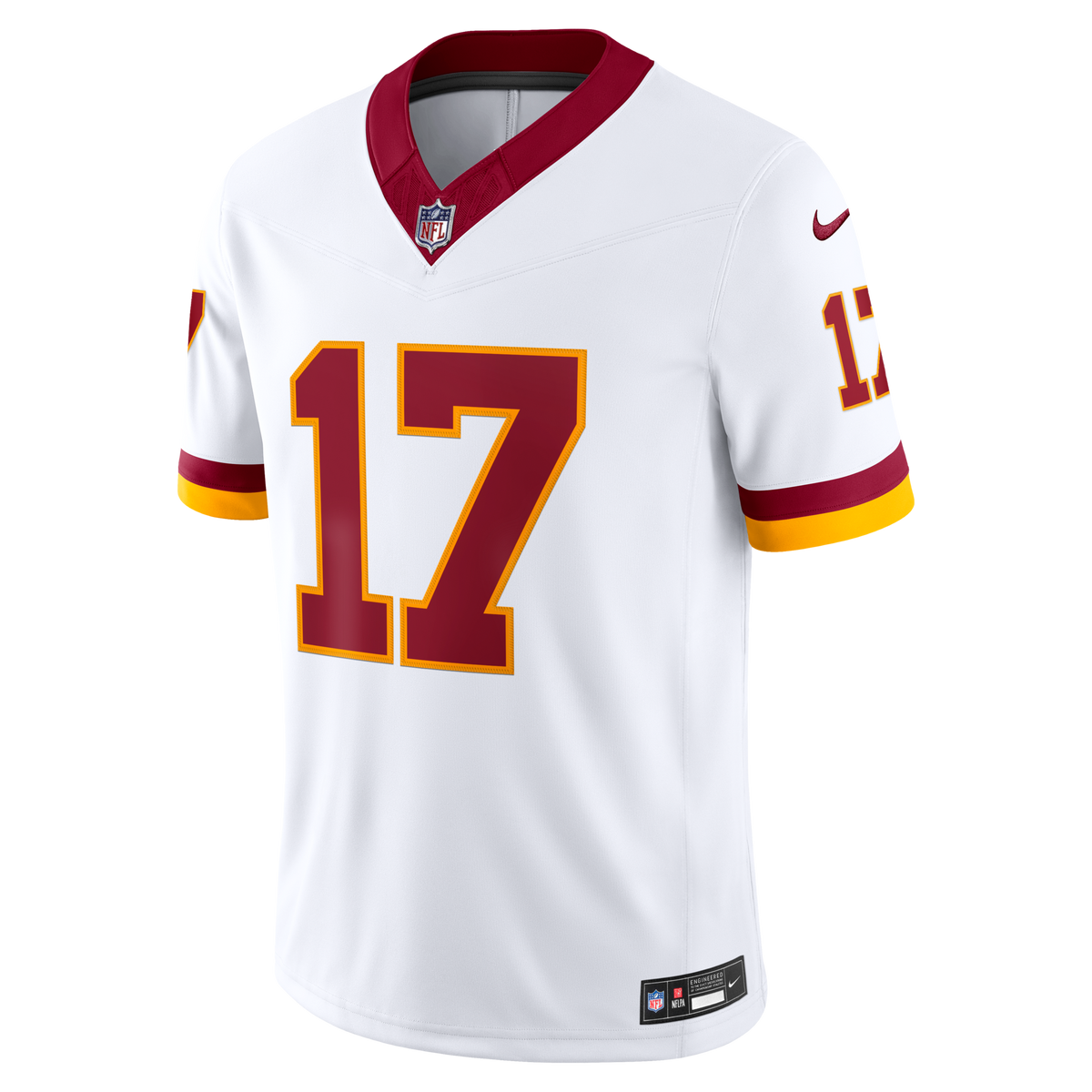 Washington Commanders Terry McLaurin White Vapor F.U.S.E. Stitched Limited Jersey