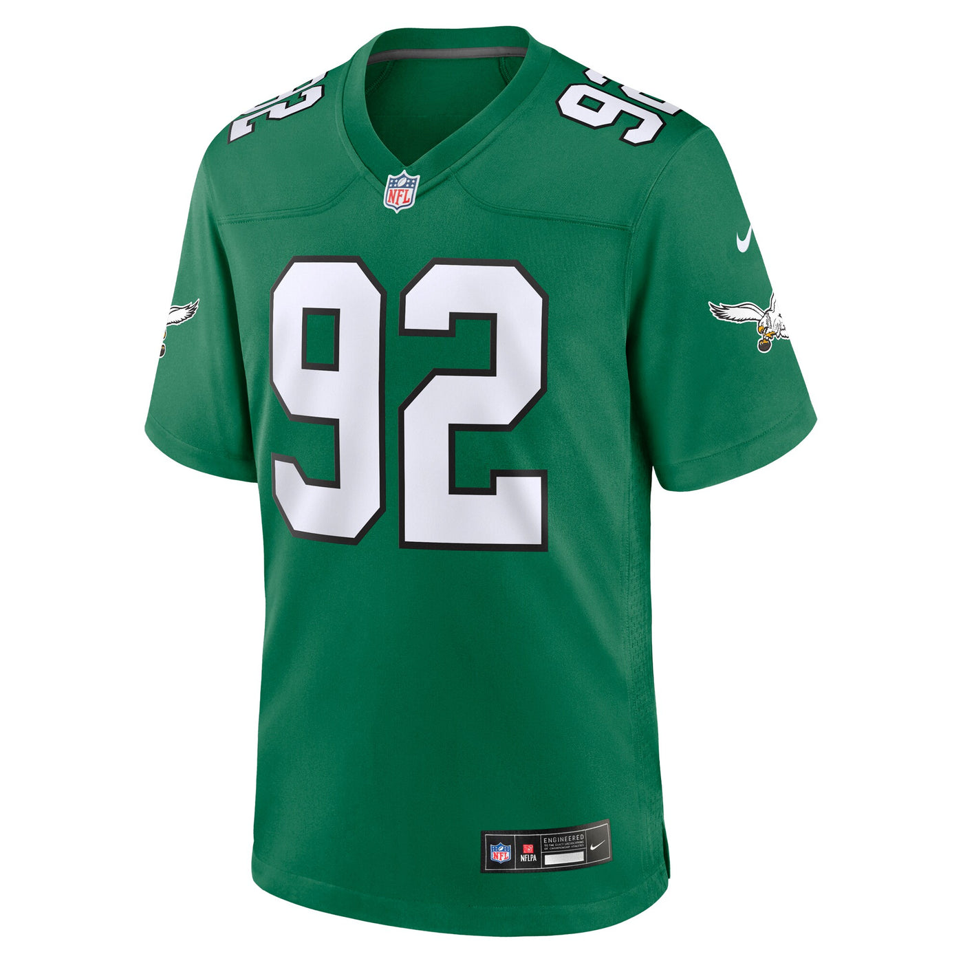 Philadelphia Eagles Reggie White Nike Kelly Green Retired Player Alternate Game Jersey