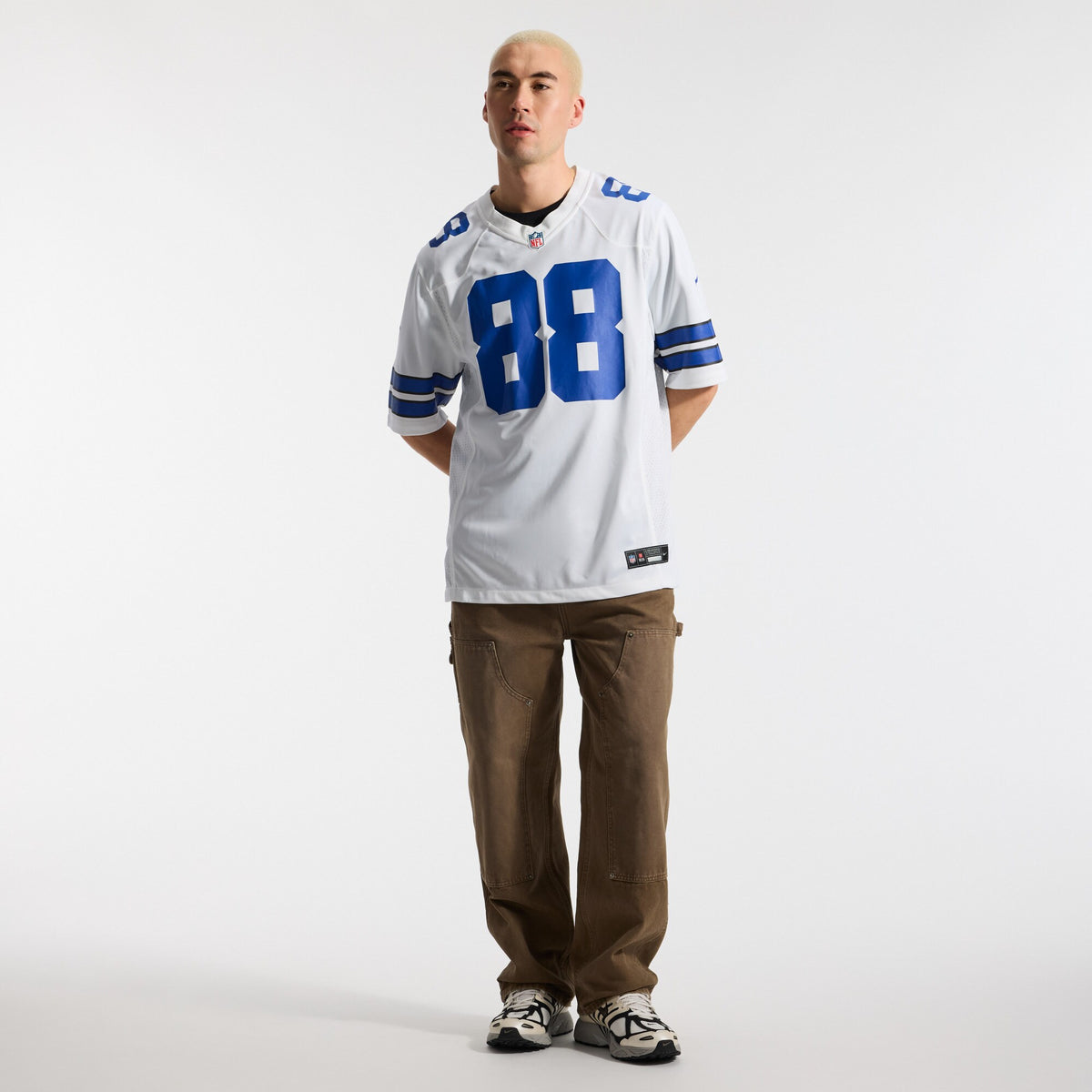 Dallas Cowboys CeeDee Lamb White Game Team Jersey