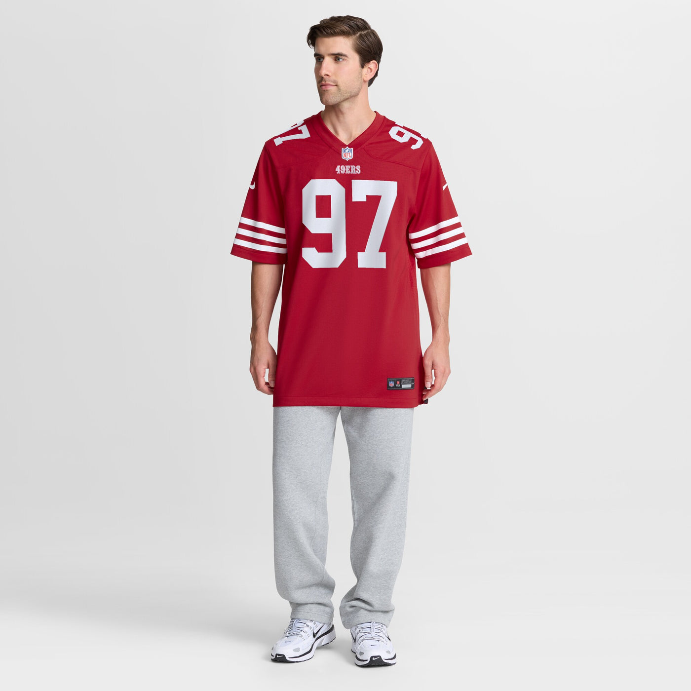 San Francisco 49ers Nick Bosa Nike Scarlet Player Game Jersey
