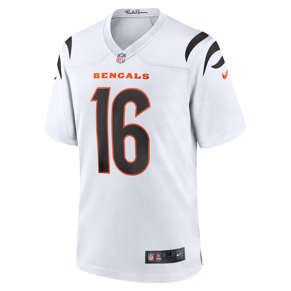 Cincinnati Bengals Joe Flacco Nike White Game Jersey
